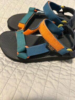 Teva Kids Teal & Orange Sport Sandals